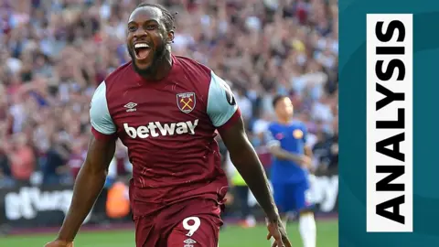 West Ham striker Michail Antonio