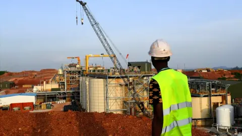 Getty Images Ity Gold Mine in Danane, western Ivory Coast