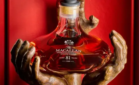 Rare single malt Macallan whisky up for auction at £110,000