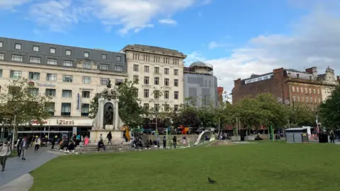 Richard Stead/BBC Piccadilly Gardens