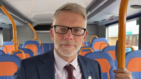 Darren Roe, Stagecoach East's managing director