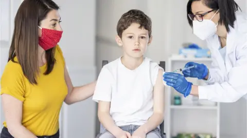 Getty Images child vaccination