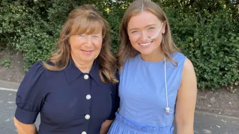 Ellie Roscoe and mother Debbie