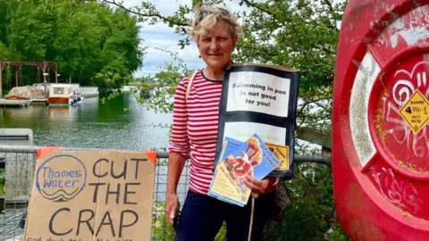 Suzanne Williams XR protest