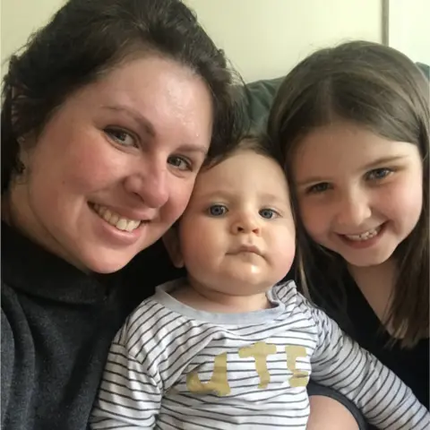 Kelly Ward Kelly and her children