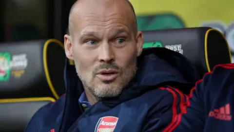 Arsenal interim manager Freddie Ljungberg