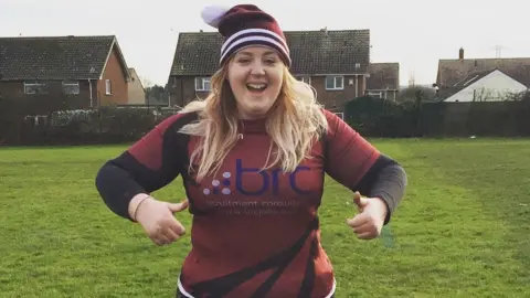 Bethany Hickton Bethany started playing rugby to help with her mental health