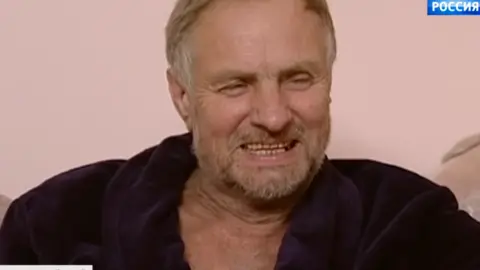 Rossiya TV Russian pensioner who survived three weeks in the Siberian forest, October 2018