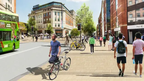 West Yorkshire Combined Authority Artist impression of the scheme