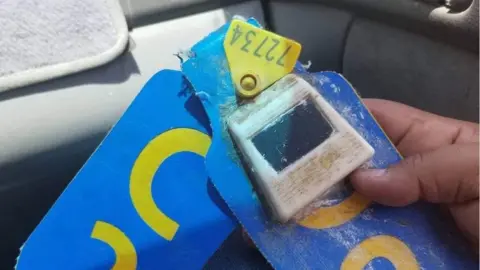 Hisham al-Hoot Nelson's GPS tracking device