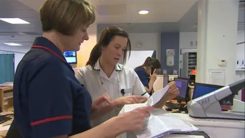 Emergency department at Wrexham Maelor