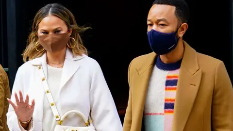 Getty Images Chrissy Teigen and John Legend