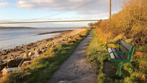ElenaMorgan/Getty Images The Humber Bridge during a frost