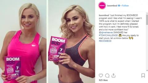 Instagram BoomBod tried to use influencers to promote its shot drink