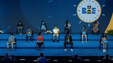 Reuters Scripps National Spelling Bee in Orlando, Florida, 2021