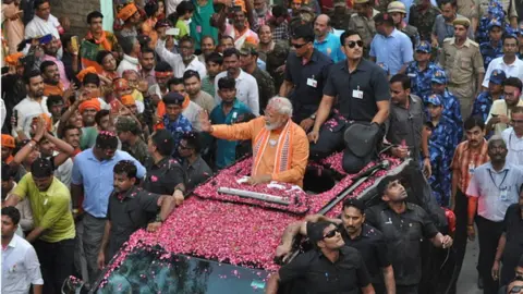 Hindustan Times PM Modi in Varanasi in 2019