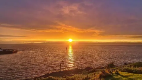 Terrace views/BBC Weather Watchers Sunset