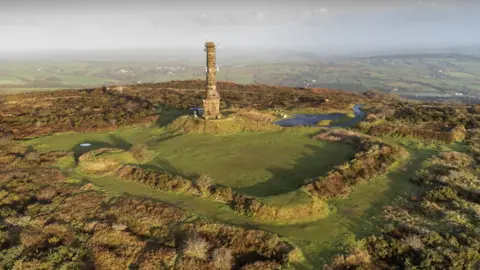 Historic England Kit Hill folly