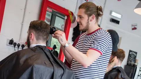 Getty Images barber shop