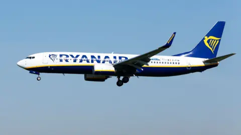 PA A Ryanair flight (stock image)