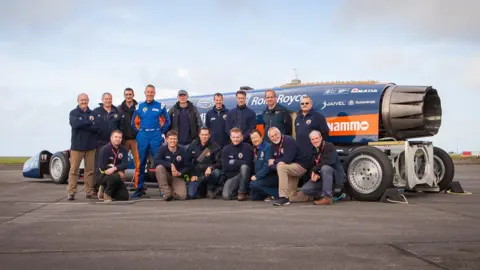 BLOODHOUND SSC/STEFAN MARJORAM Team