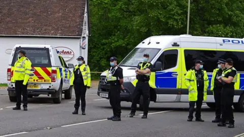 Romany Heritage Police in Wickham 20.5.21