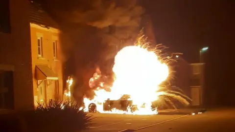 Car fire