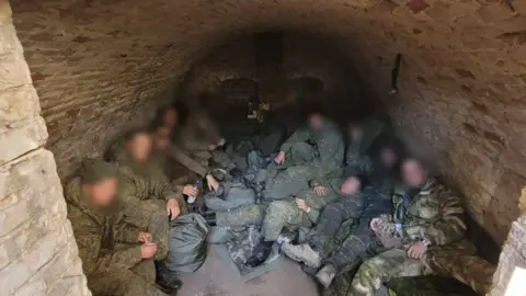 The Insider Russian troops in a basement