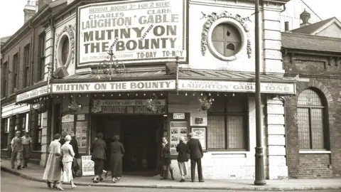Bert Collyer The entrance to the Palace Cinema in the mid-1930s