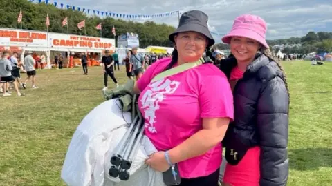 Jenni Smith/BBC Joanne and Florence