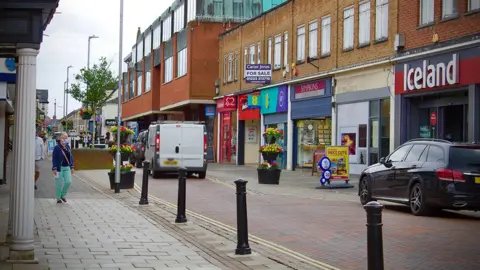 Martin Giles/BBC Haverhill town centre