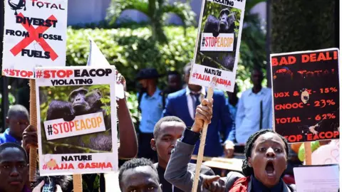 Getty Images Stop EACOP protests