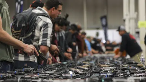 Getty Images Gun sale in Virginia