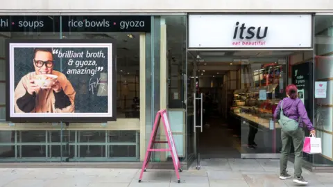 Getty Images Itsu shop front