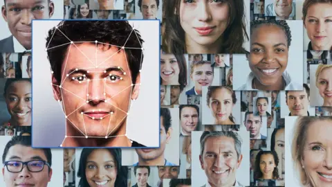 Getty Images A stock image collage of faces