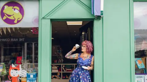 Chicken and Frog Natasha Radford opened the Chicken and Frog book shop in Brentwood eight years ago