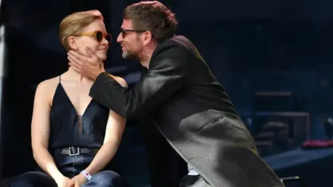 PA Media Actors Paul Anderson and Kate Phil