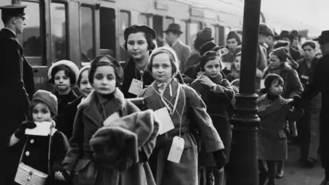 Getty Images Jewish child refugees