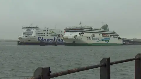 Ferries at Holyhead