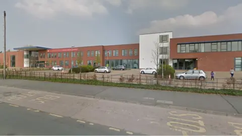 Google Maps Rainford High School in St Helens