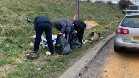 Central Motorway Police Group Fly-tippers