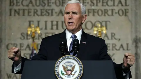 Getty Images Vice President Mike Pence (file photo)