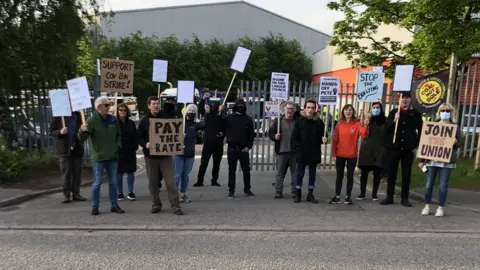 Other Protest outside waste centre