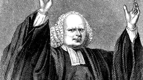 Huw Evans picture agency 18th Century preacher George Whitefield