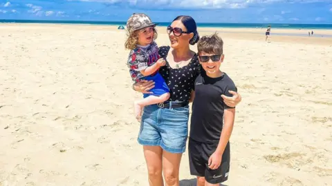 Katie Berill Katie and her two sons