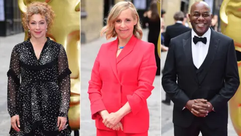 PA Alex Kingston, Mel Giedroyc, Ainsley Harriet