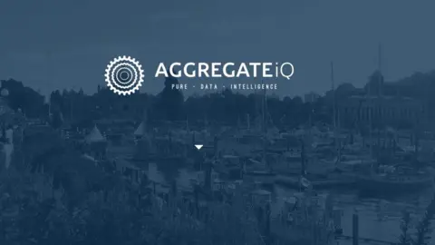 Aggregate IQ AggregateIQ logo from its website, with the tagline "Pure - Data - Intelligence"