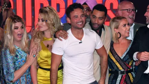 Getty Images Ryan Thomas and other Celebrity Big Brother contestants