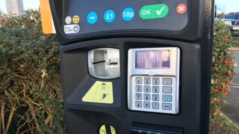 BBC Parking machine