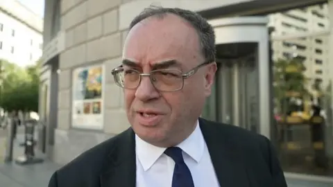 Bank of England governor Andrew Bailey